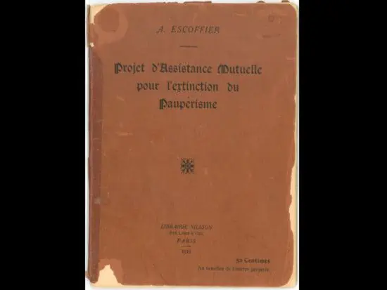 Projet D'Assistance Mutuelle Pour L'Extinction Du Paupérisme 1910